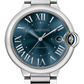 Cartier Ballon Bleu Stainless Steel 40 MM - Stainless Steel Bracelet - Blue Dial - WSBB0061