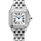 Cartier Panthére De Cartier Stainless Steel (Small Model) 22 MM - Stainless Steel Bracelet - Stainless Steel Bezel - White Dial - WSPN0006