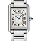 Cartier Tank Stainless Steel (Large Model) 33 MM - Stainless Steel Bracelet - Stainless Steel Bezel - Silver Dial - WSTA0052
