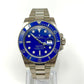 Rolex Smurf White Gold Submariner Watch 40MM - Oyster Bracelet - Blue Dial - 116619LB