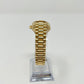 Rolex Yellow Gold Lady-Datejust - 28 MM - Presidential Bracelet - Fluted Bezel - Silver Diamond Dial - 279178 sdp