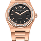 Girard-Perregaux Laureato Pink Gold 34 MM - Pink Gold Bracelet - Black Dial - 80189D52A632-52A