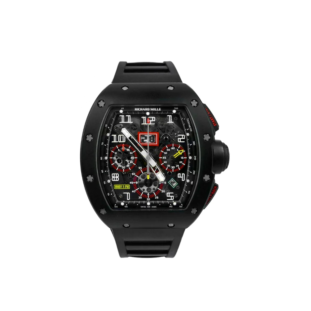 Richard Mille - Black Carbon - RM 011-FM CB nyc watcher nyc watches