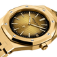 Audemars Piguet Royal Oak Pink Gold "Jumbo" Extra-Thin 39 MM - Pink Gold Bracelet - Yellow Dial - 16202BA.OO.1240BA.01