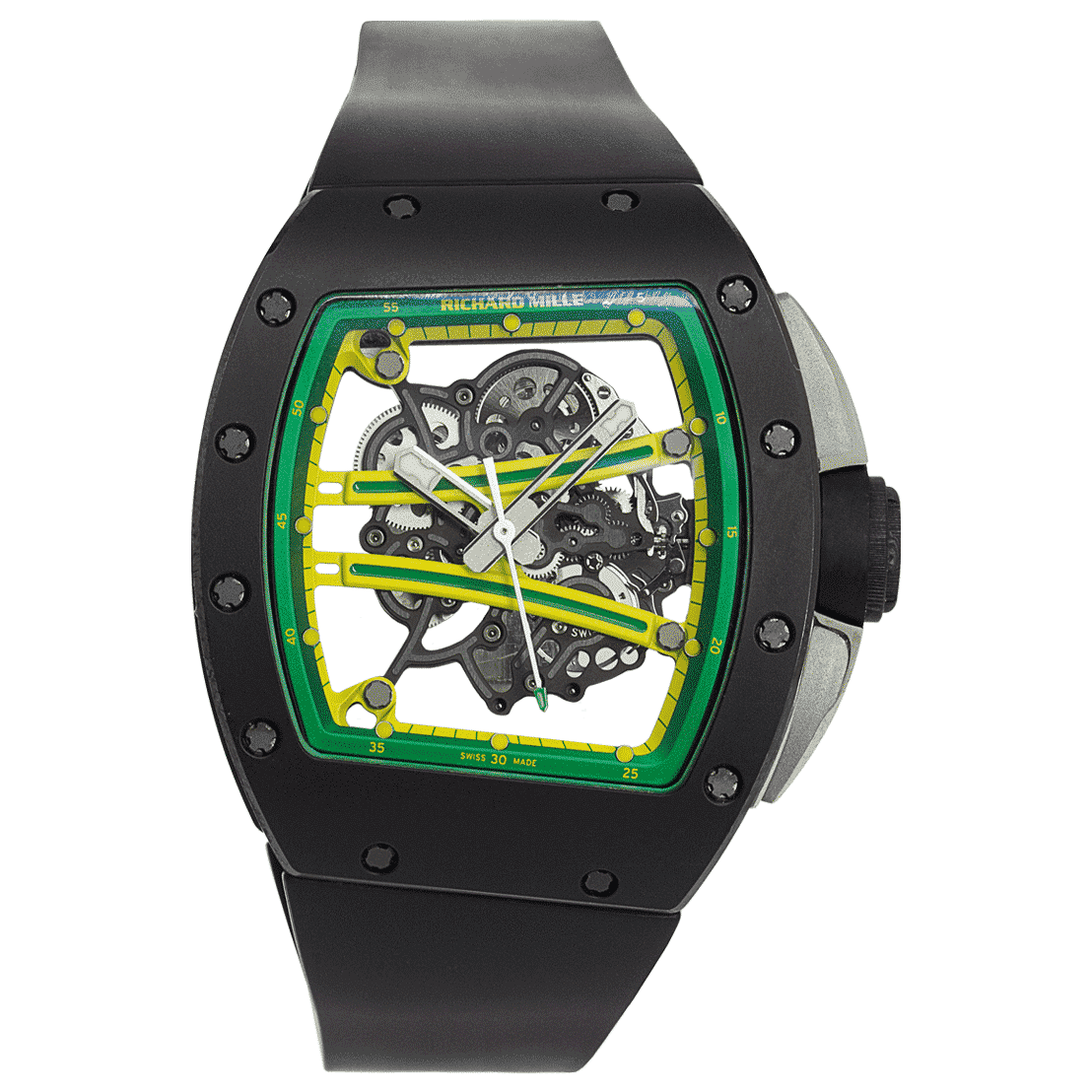 Richard Mille - Ceramic and Carbon - RM 61-01 CR CB nyc watcher nyc watches