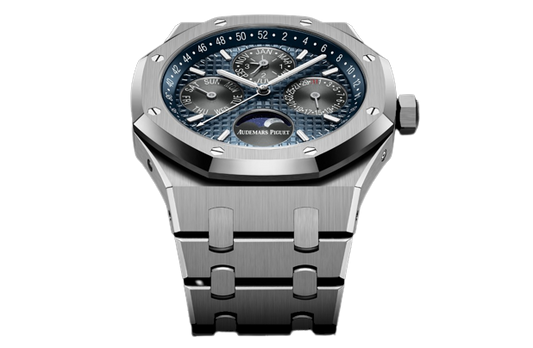 Audemars Piguet - Royal Oak - Perpetual Calendar and Moonphase - 41 MM - Titanium - 26574TI.OO.1220TI.01 nyc watcher nyc watches