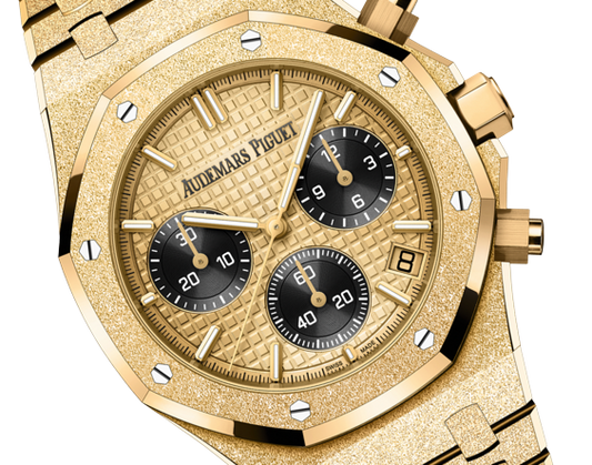 Audemars Piguet - Royal Oak - Chronograph - 41 MM - Yellow Gold - 26240BA.GG.1324BA.01 nyc watcher nyc watches