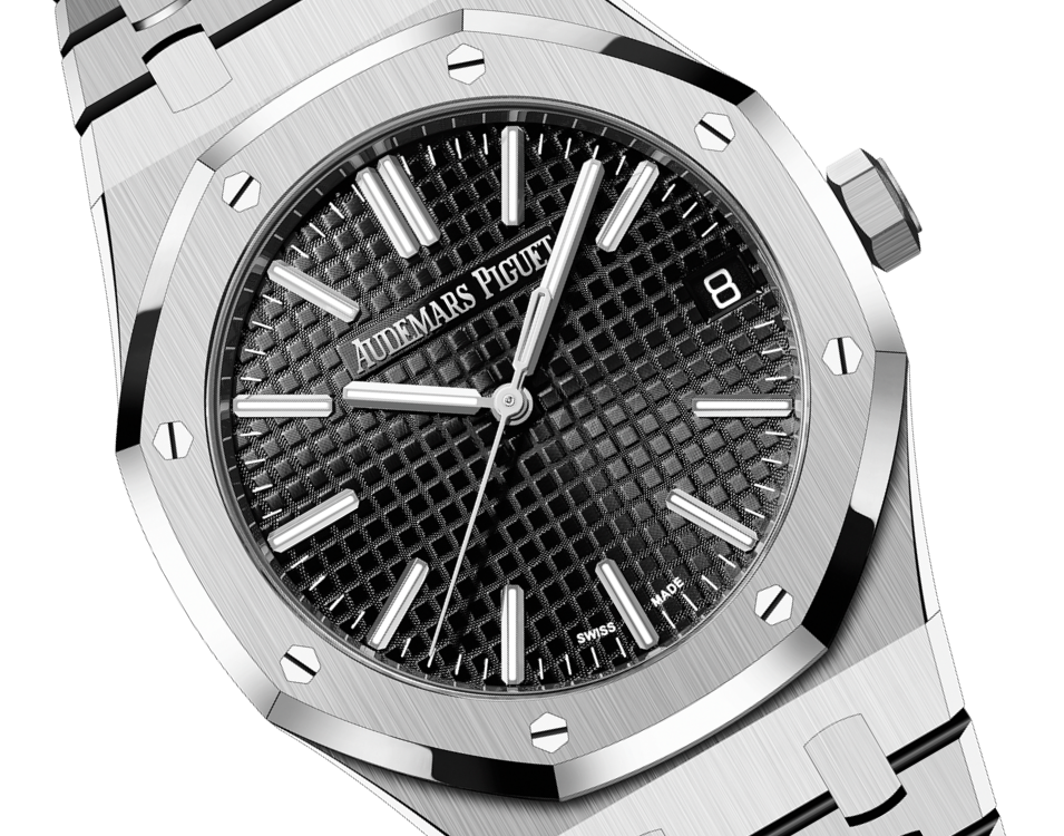 Audemars Piguet Royal Oak Stainless Steel Selfwinding 41 MM - Stainles Steel Bracelet - Black Dial - 15510ST.OO.1320ST.02