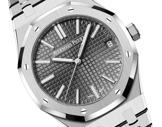 Audemars Piguet Royal Oak Stainless Steel Selfwinding 41 MM - Stainless Steel Bracelet - Grey Dial - 15510ST.OO.1320ST.05