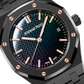 Audemars Piguet Royal Oak Black Ceramic Selfwinding 34 MM - Black Ceramic Bracelet - Rainbow Dial - 77350CE.OO.1266CE.02.A