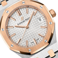Audemars Piguet Royal Oak Stainless Steel Selfwinding 34 MM - Stainless steel Bracelet - Silver Dial - 77350SR.OO.1261SR.01