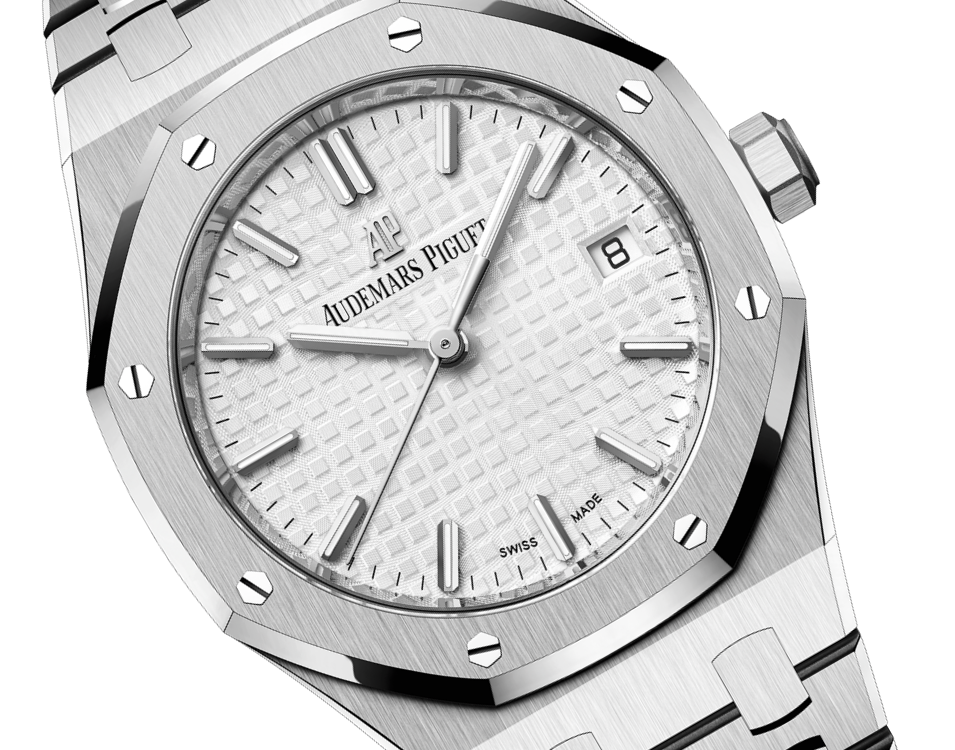 Audemars Piguet Royal Oak Stainless Steel Selfwinding 34 MM - Stainless Steel Bracelet - Silver Dial -  77350ST.OO.1261ST.01