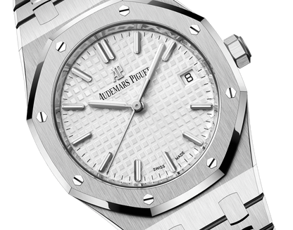 Audemars Piguet Royal Oak Stainless Steel Selfwinding 34 MM - Stainless Steel Bracelet - Silver Dial -  77350ST.OO.1261ST.01
