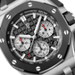 Audemars Piguet Royal Oak Offshore Stainless Steel Selfwinding Chronograph 43 MM - Black Rubber Strap - Black Dial - 26420SO.OO.A002CA.01