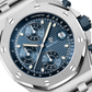 Audemars Piguet Royal Oak Offshore Stainless Steel Selfwinding Chronograph 42 MM - Stainless steel Bracelet - Blue Dial - 26238ST.OO.2000ST.01