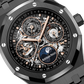 Audemars Piguet - Royal Oak - Perpetual Calendar and Moonphase - 41 MM - Black Ceramic - 26585CE.OO.1225CE.01  nyc watcher nyc watches 
