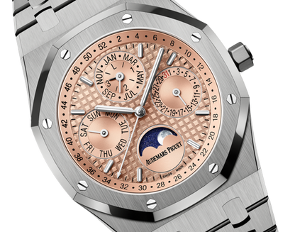 Audemars Piguet Royal Oak Perpetual Calendar 41 MM - Titanium Bracelet - Salmon Dial - 26615TI.OO.1220TI.01