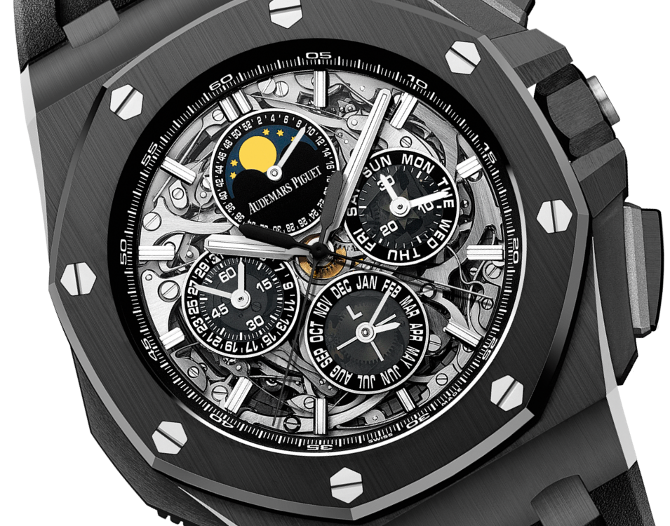 Audemars Piguet - Royal Oak - Perpetual Calendar and Moonphase - 44 MM - Black Ceramic - 26582CE.OO.A002CA.01 nyc watcher nyc watches