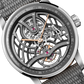 Audemars Piguet Code 11.59 Tourbillon Openworked Pink Case  41 MM - Grey Leather Strap - Skeleton Dial - White Gold Bezel - 26600CR.OO.D009KB.01