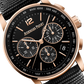 Audemars Piguet Code 11.59 Selfwinding Chronograph Pink Gold 41 MM - Black Rubber Strap - Black Lacquered Dial - 26393OR.OO.A002KB.01