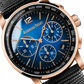 Audemars Piguet Code 11.59 Selfwinding Chronograph Pink Gold 41 MM - Black Rubber Strap - Blue Lacquered Dial - 26393OR.OO.A002KB.03