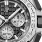Audemars Piguet Royal Oak Offshore White Gold Selfwinding Chronograph 43 MM - Black Rubber Strap - Black Dial - 26424BC.ZZ.D002CA.01