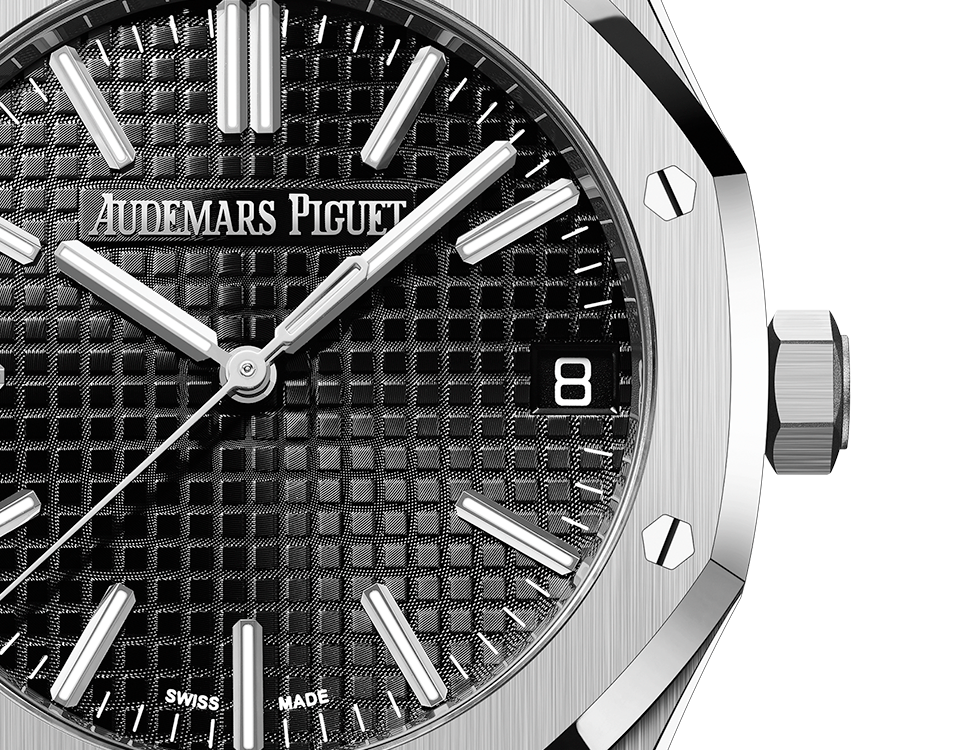 Audemars Piguet Royal Oak Stainless Steel Selfwinding 41 MM - Stainles Steel Bracelet - Black Dial - 15510ST.OO.1320ST.02