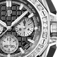 Audemars Piguet Royal Oak Offshore White Gold Diamond Selfwinding Chronograph 43 MM - Black Rubber Strap - Black Dial - 26425BC.ZZ.D002CA.01