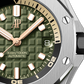 Audemars Piguet Royal Oak Offshore Stainless Steel Diver 42 MM - Khaki Green Rubber Strap - Khaki Green Dial - 15720ST.OO.A052CA.01