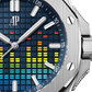 Audemars Piguet Royal Oak Offshore Titanium Selfwinding Music Edition 43 MM - Blue Rubber Strap - Blue Dial - 15600TI.OO.A343CA.01