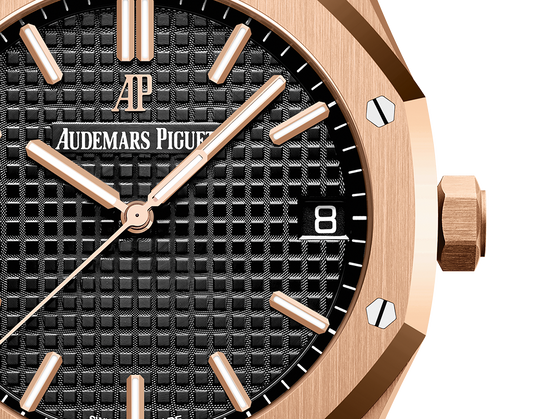 Audemars Piguet - Royal Oak - 41 MM - Rose Gold  - 15500OR.OO.1220OR.01 nyc watcher nyc watches