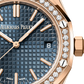 Audemars Piguet Royal Oak Pink Gold Selfwinding 37 MM - Pink Gold Bracelet - Bleu Nuit Dial - 15551OR.ZZ.1356OR.02