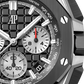 Audemars Piguet Royal Oak Offshore Stainless Steel Selfwinding Chronograph 43 MM - Black Rubber Strap - Black Dial - 26420SO.OO.A002CA.01