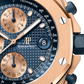 Audemars Piguet Royal Oak Offshore Pink Gold Selfwinding Chronograph 42 MM - Pink Gold Bracelet - Blue Dial - 26238OR.OO.2000OR.01