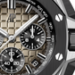 Audemars Piguet Royal Oak Offshore Stainless Steel Selfwinding Chronograph 43 MM - Light Brown Rubber Strap - Light Brown Dial - 26420SO.OO.A600CA.01