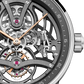 Audemars Piguet Code 11.59 Tourbillon Openworked Pink Case  41 MM - Grey Leather Strap - Skeleton Dial - White Gold Bezel - 26600CR.OO.D009KB.01