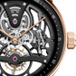 Audemars Piguet Code 11.59 Tourbillon Openworked Pink Case  41 MM - Black Leather Strap - Black Skeleton Dial - Pink Gold Bezel - 26600OR.OO.D002CR.01