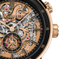 Audemars Piguet Code 11.59 Grande Sonnorie Carillon Supersonnerie Black Ceramic and Pink Gold 41 MM - Black Rubber-Coated Strap - Skeleton Dial - 26397NR.OO.D002KB.01