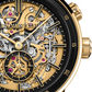 Audemars Piguet Code 11.59 Grande Sonnorie Carillon Supersonnerie Black Ceramic and Yellow Gold 41 MM - Black Rubber-Coated Strap - Skeleton Dial - 26397QA.OO.D002KB.01