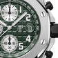 Audemars Piguet Royal Oak Offshore Titanium Selfwinding Chronograph 42 MM - Green Rubber Strap - Green Dial - 26238TI.OO.A056CA.01