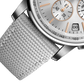 Audemars Piguet Code 11.59 Selfwinding Chronograph Pink and White Gold 41 MM - Grey Rubber Strap - Grey Lacquered Dial - 26393CR.OO.A008KB.01