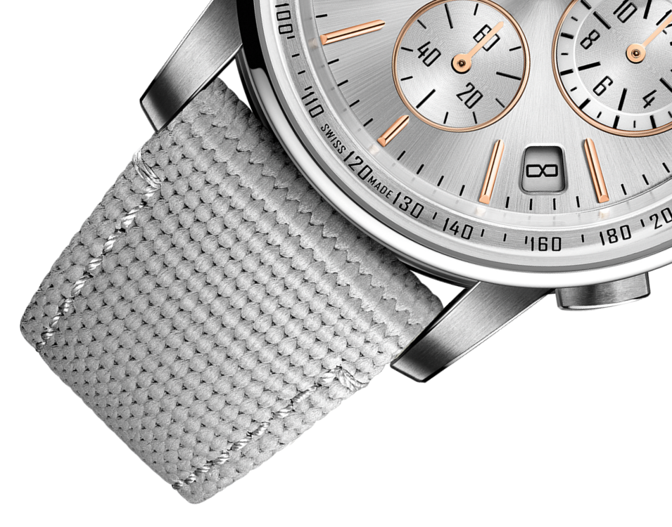 Audemars Piguet Code 11.59 Selfwinding Chronograph Pink and White Gold 41 MM - Grey Rubber Strap - Grey Lacquered Dial - 26393CR.OO.A008KB.01