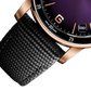 Audemars Piguet Code 11.59 Selfwinding Pink Gold 41 MM - Black Rubber Coated Strap - Purple Lacquered Dial - 15210OR.OO.A002KB.02