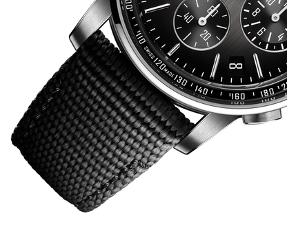 Audemars Piguet Code 11.59 Selfwinding Chronograph White Gold 41 MM - Black Rubber Strap - Black Lacquered Dial - 26393NB.OO.A002KB.01