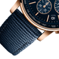 Audemars Piguet Code 11.59 Selfwinding Chronograph Rose Gold 41 MM - Blue Rubber Strap - Blue Lacquered Dial - 26393OR.OO.A027KB.01