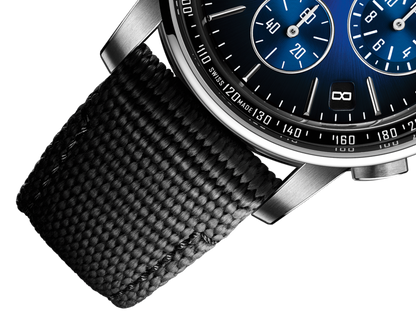Audemars Piguet Code 11.59 Selfwinding Chronograph White Gold 41 MM - Black Rubber Strap - Blue Lacquered Dial - 26393BC.OO.A002KB.01