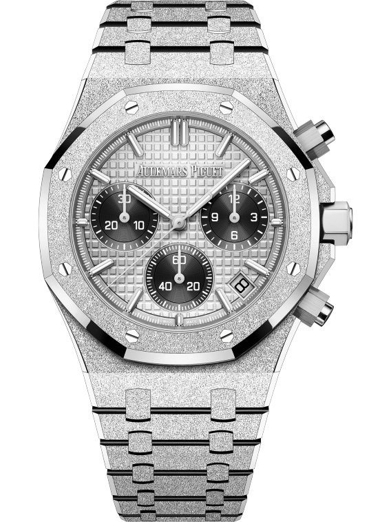 Audemars Piguet - Royal Oak - Chronograph - 41 MM - White Gold - 26240BC.GG.1324BC.01 nyc watcher nyc watches