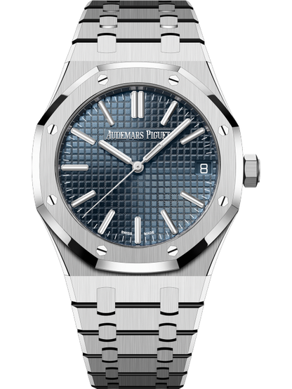 Audemars Piguet Royal Oak Stainless Steel Selfwinding 41 MM - Stainless Steel Bracelet - Bleu Nuit Dial - 15510ST.OO.1320ST.01
