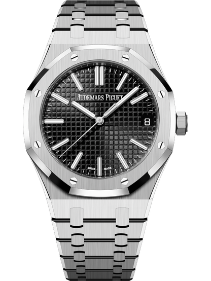 Audemars Piguet Royal Oak Stainless Steel Selfwinding 41 MM - Stainles Steel Bracelet - Black Dial - 15510ST.OO.1320ST.02