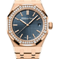 Audemars Piguet Royal Oak Pink Gold Selfwinding 37 MM - Pink Gold Bracelet - Bleu Nuit Dial - 15551OR.ZZ.1356OR.02